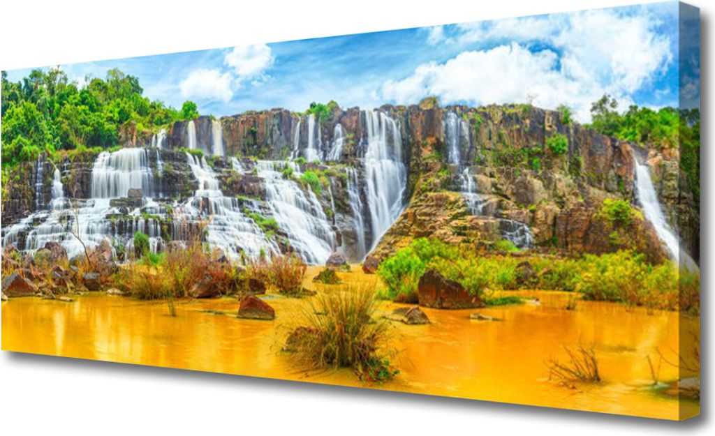 Tulup Leinwand-Bilder 125x50 Wandbild Canvas Kunstdruck Produktbild 
