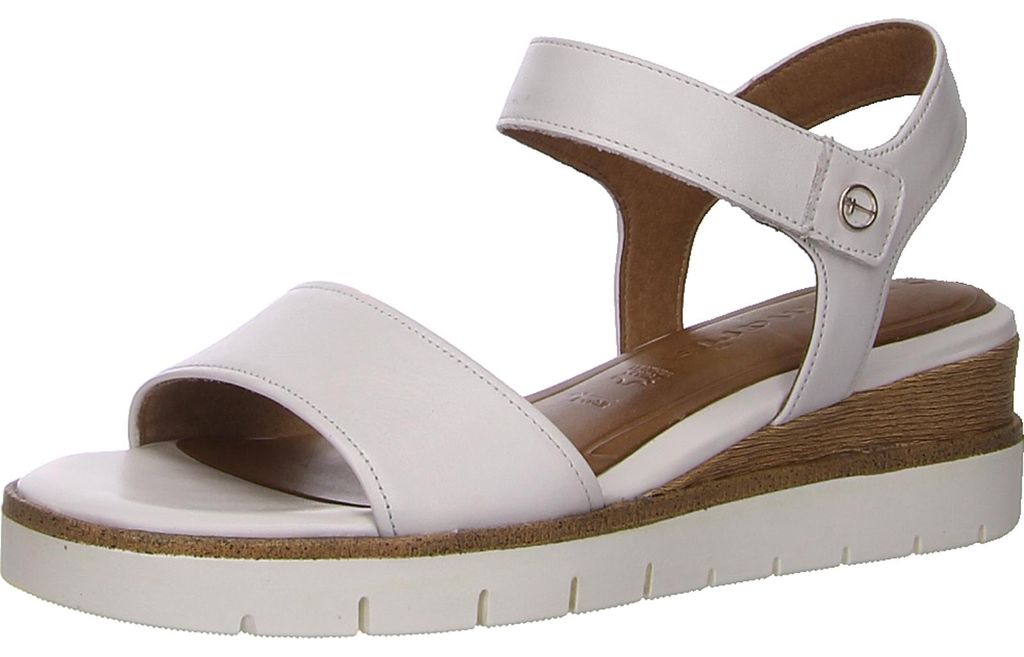 Tamaris sandalette Damen Sandalette in Weiß, Größe 40