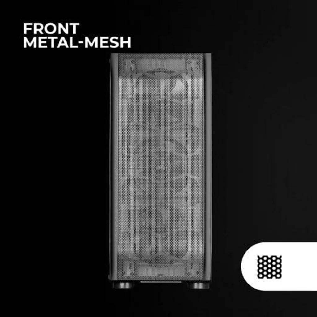 Boîtier PC MC-PRO2 Mars Gaming - Refroidissement Optimal et Design Mesh - 5