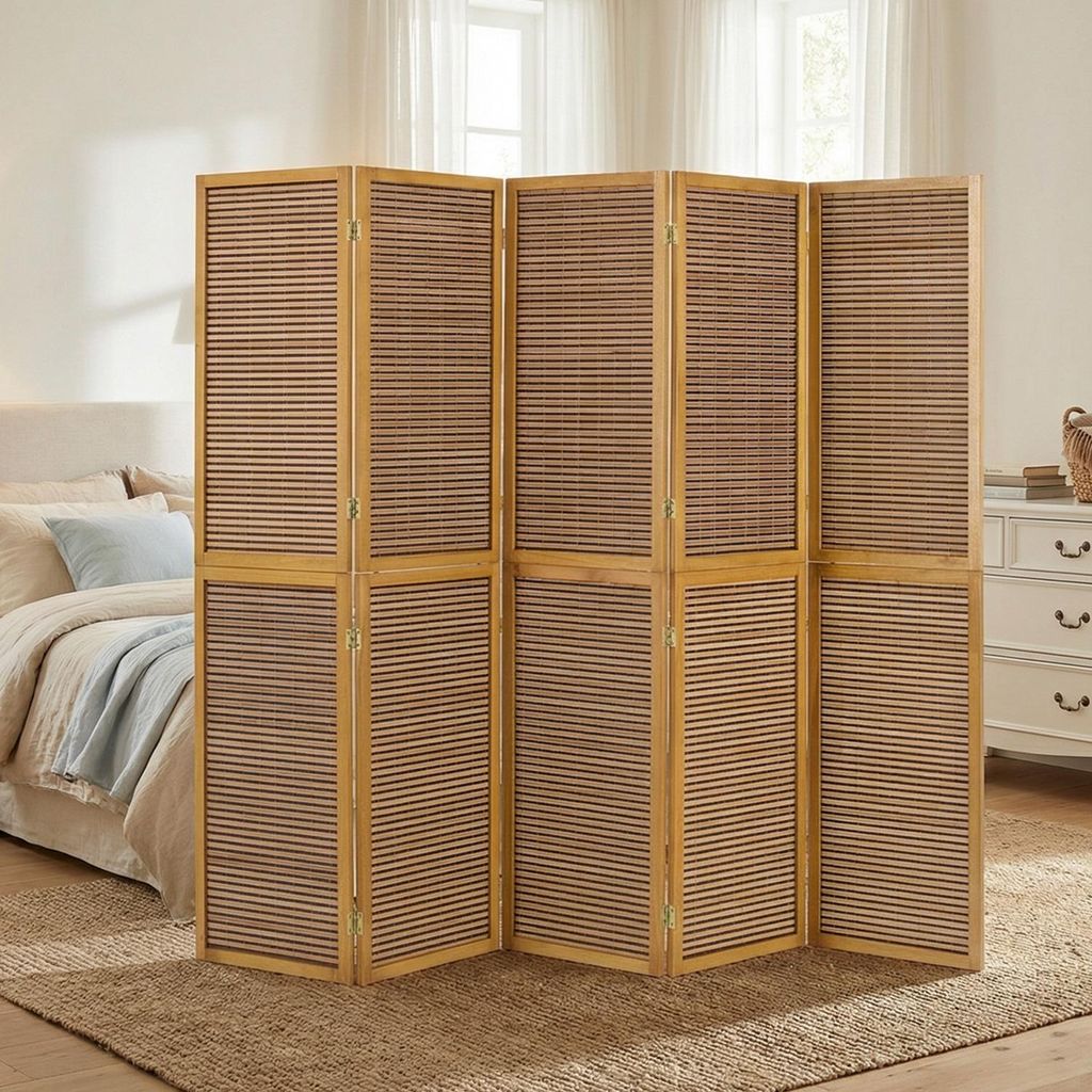 Homestyle4u Obrazovka rozdeľovač miestnosti priečka stena Obrázok produktu 