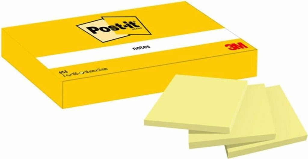 Post-it-Haftnotiz 653 100Bl. 51x38mm gelb 12St.