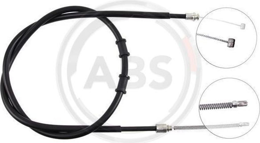 A.B.S. K14838 Seilzug, Handbremse OE MB857805 kompatibel mit Galant