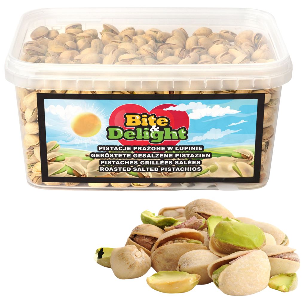 Bite&Delight Pistazien geröstet & gesalzen 500 g – in Produktbild