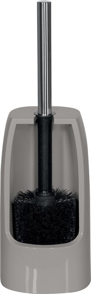 Spirella WC Bürste Klobürste Toilettenbürste hochwertig „Pure“ ØxH: 12 x 35,5cm - Taupe
