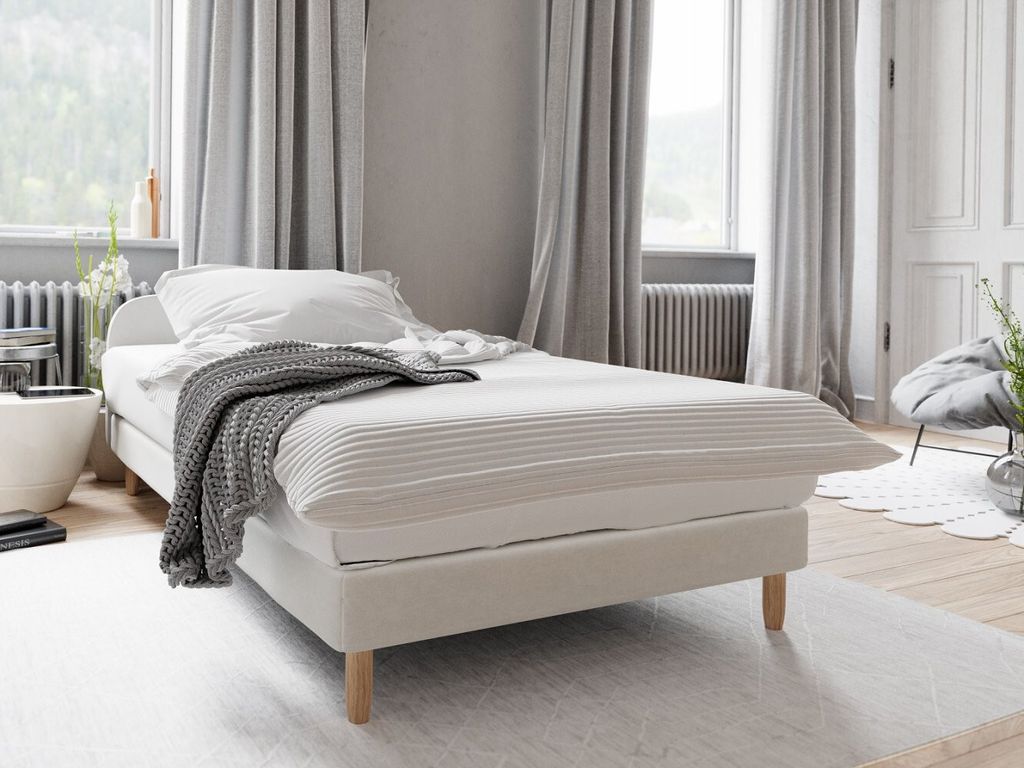 Bett für Teenager 80x200 HENRYK 2 – beige
