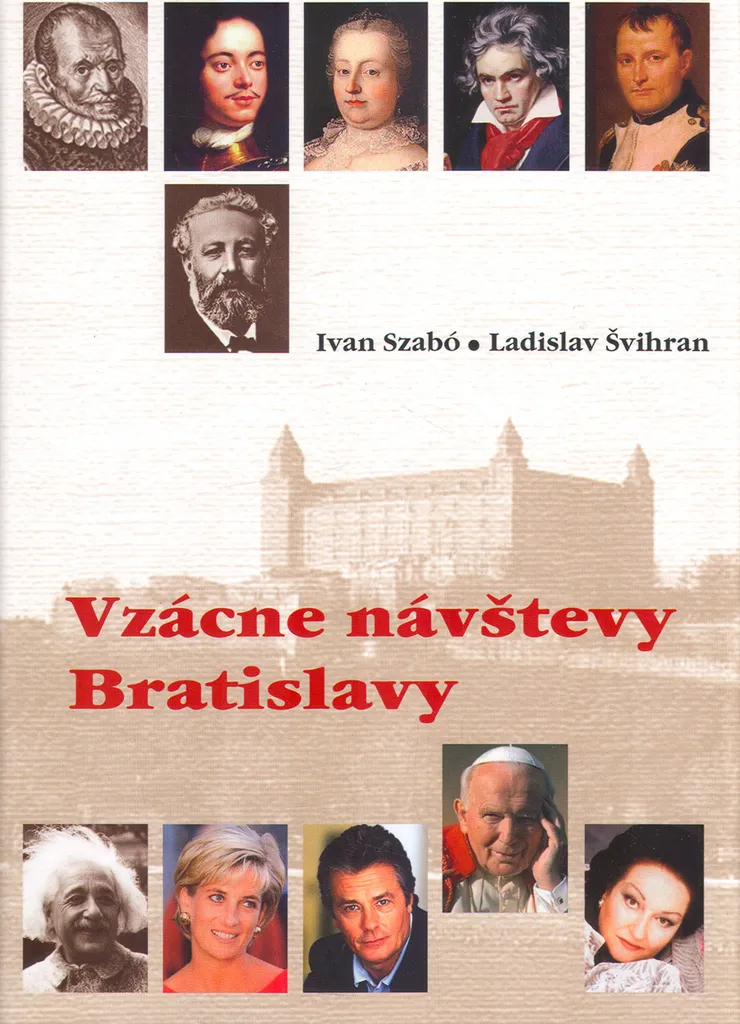 Livre Vzácne návštevy Bratislavy - Littérature Histoire Slovaquie 22cm