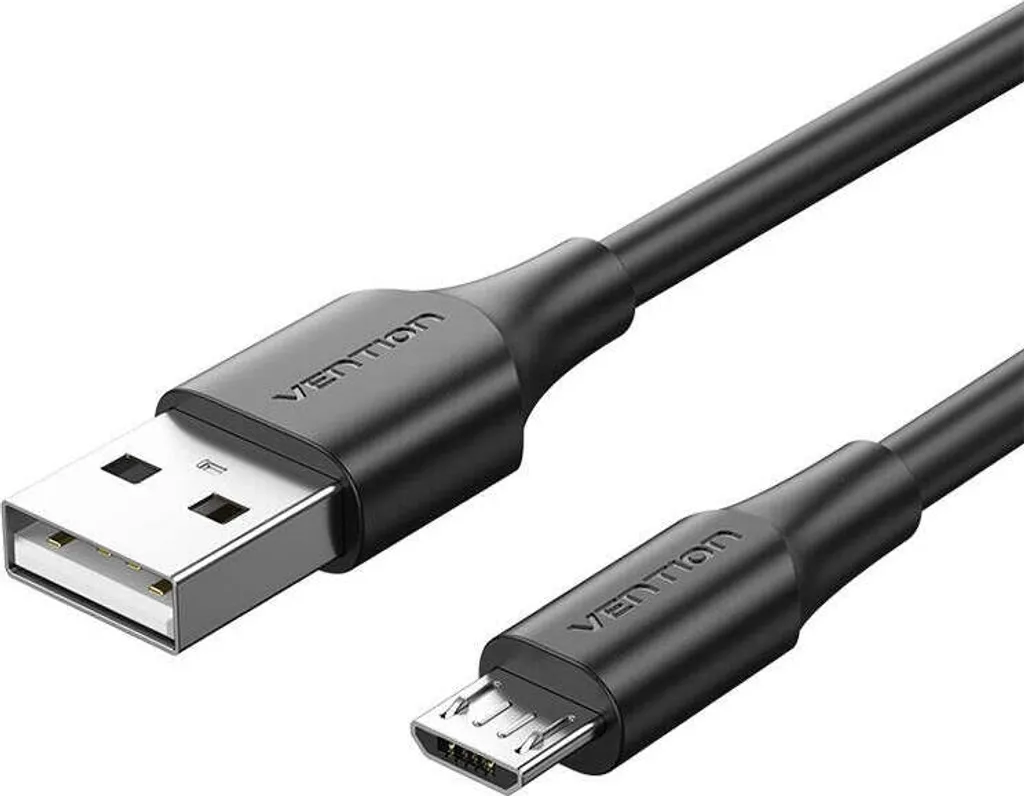 Vention CTIBI Câble USB 2.0 vers Micro-B 2A 3m Noir Haute Performance