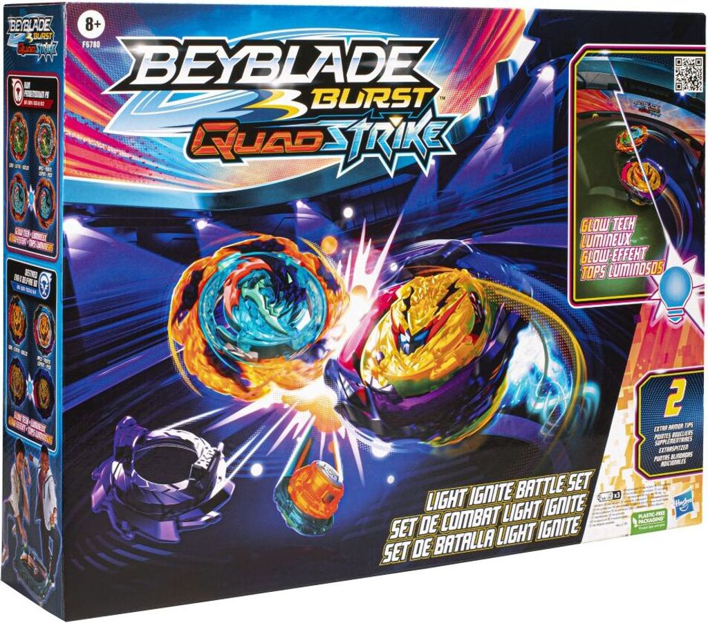 Beyblade Qs Light Ignite Battle Set Produktbild 6