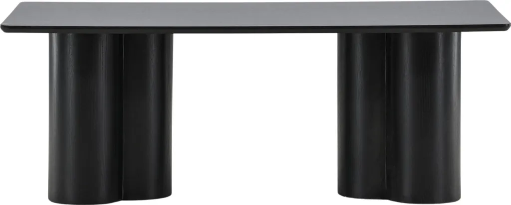 Table basse Olivia Noir Venture Home pour Salon Moderne et Convivial - 2