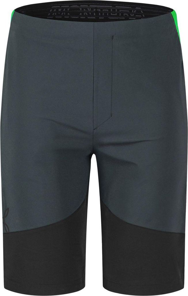 Montura SYNTH BERMUDA Herren - Leichte Kletter-Bermuda, Farbe:92241-ANTRACITE/VIBE GREEN, Größe:S