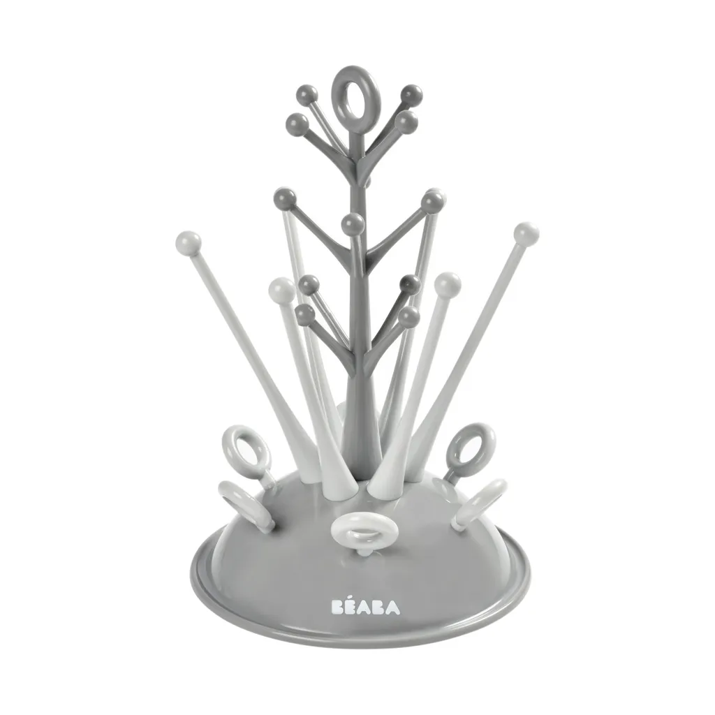 Séchoir à Biberons Beaba Tree Gris : Solution de Rangement Gain de Place - 3