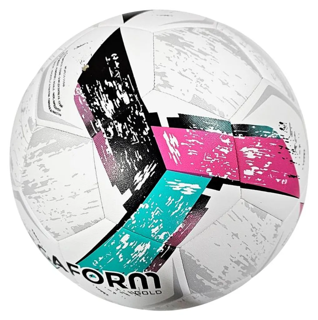 Ballon de football de compétition Megaform Gold V2 durable taille 5