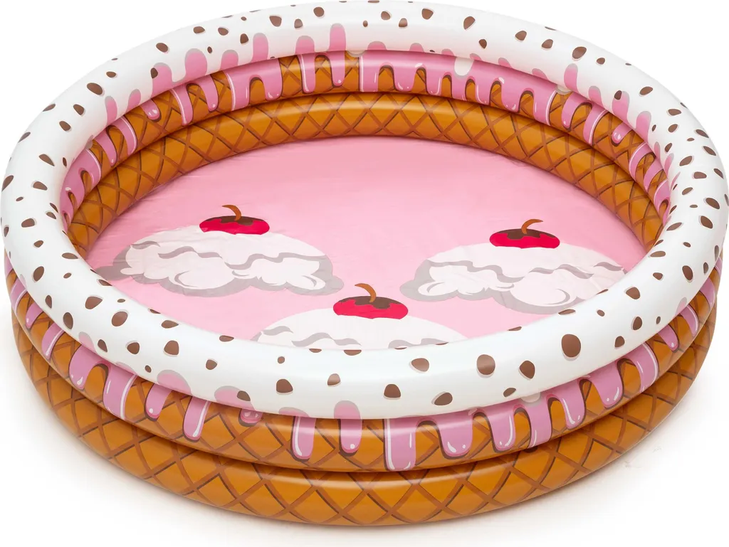 Piscine gonflable Bestway Sunday Funday en vinyle renforcé 262x175x51cm