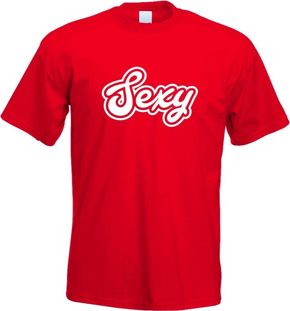 Kiwistar - T-Shirt - rot - y appeal Ausstrahlung Motiv Bedruckt Funshirt Design Print - mit Motiv Bedruckt - Funshirt Design - Sport - Freizeit - H...