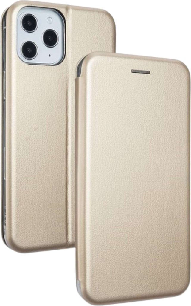 Beline Book Magnetic iPhone 12 Pro Max 6,7" Hülle gold/gold Schutzhülle