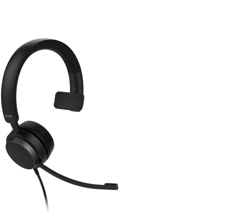 Casque téléphonique Snom A3XX monophonique pour téléphones IP de bureau