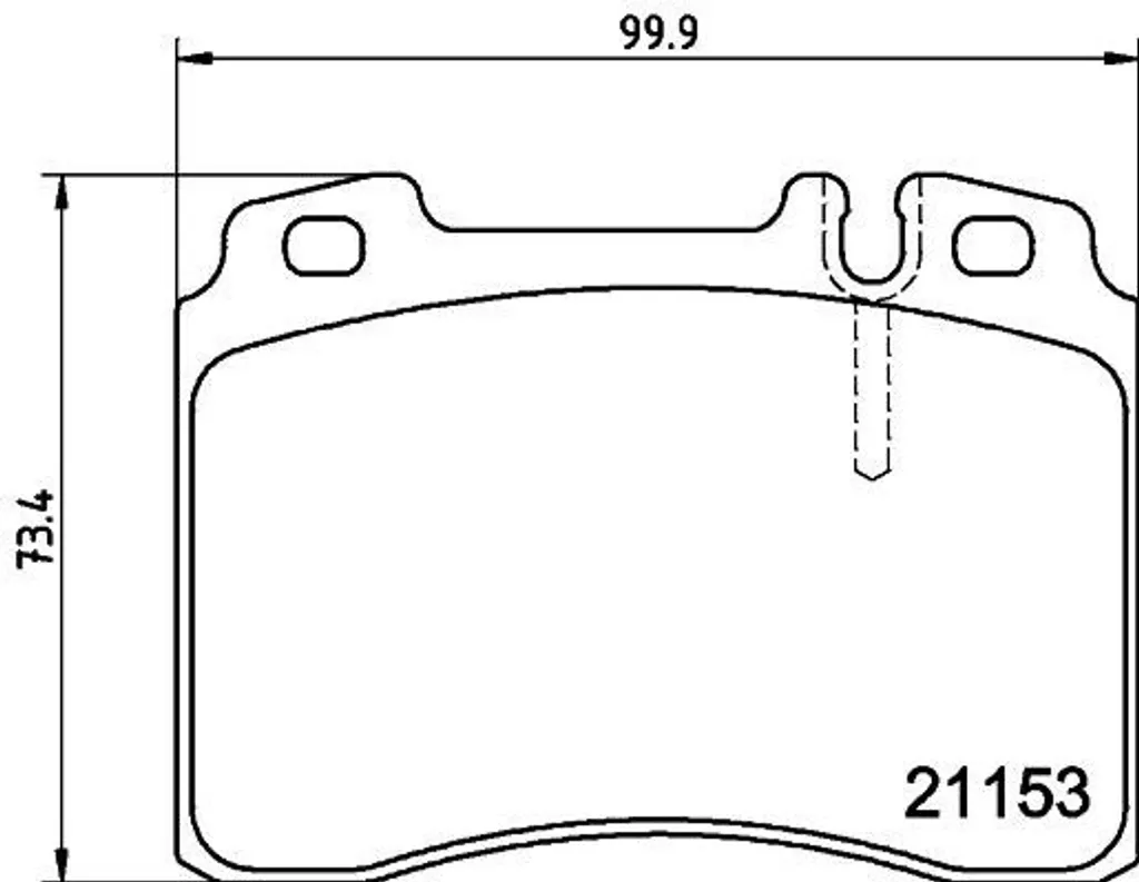 Plaquettes de frein Mercedes Classe E W124 pour une conduite sereine