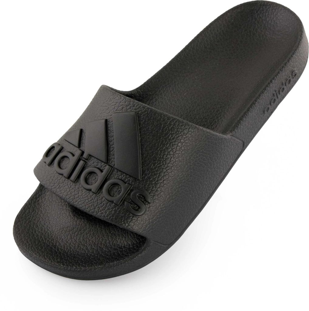 Hausschuhe Adidas Uni Adilette Aqua Schwarz-schwarz-schwarz Schwarz