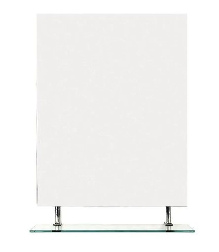 Sapho Wega - Specchio 700x800 mm, con ripiano 60092-7