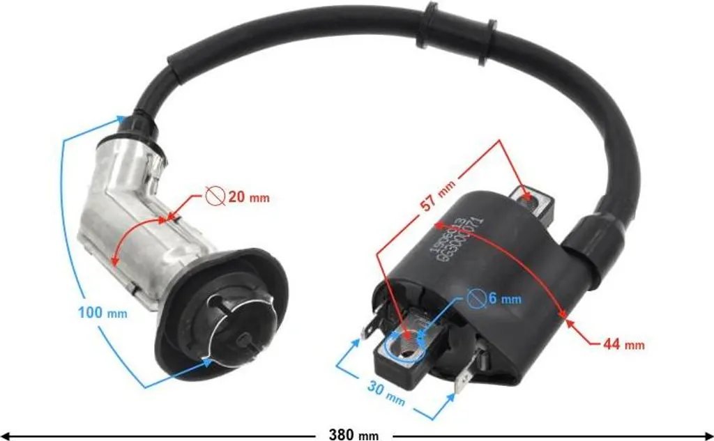 Bobine d'allumage B-Max 125 injection contre ratés et calages moteur