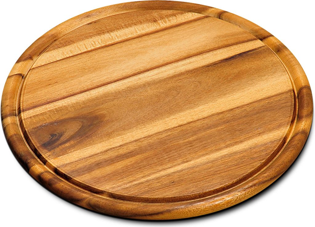 Kesper 28444, Schieferplatte, Holz, Holz, Rund, 30 cm, 1,5 Produktbild 