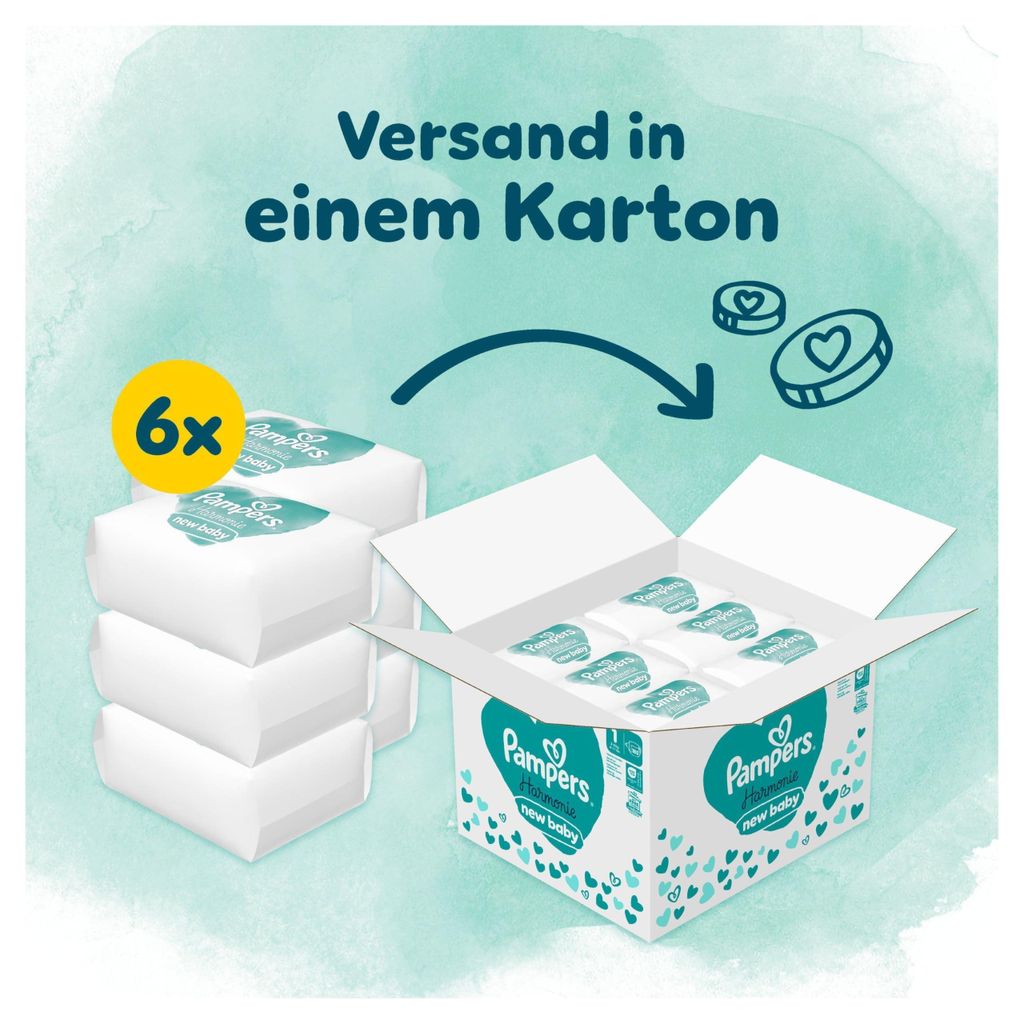 Pampers® 8006540867808 Pampers® Windeln Harmonie™ Größe Productafbeelding 