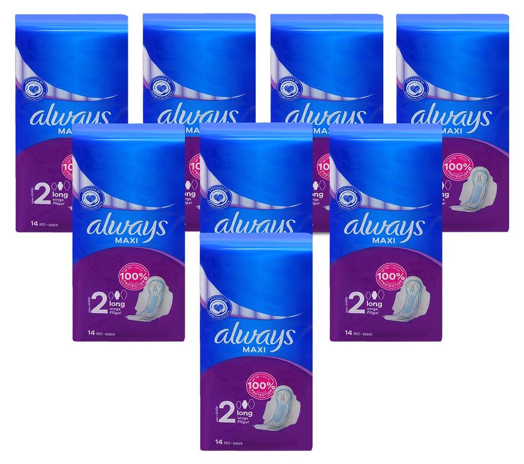 Always Maxi Long, 14 Stück(e) Produktbild 