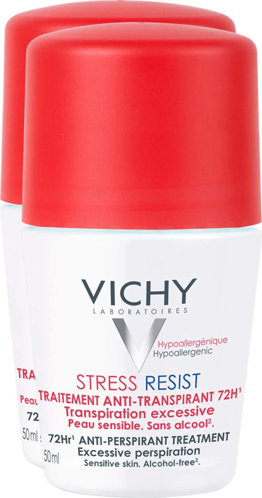 Vichy Deo Roll-on Stress Resist 72h 2X50 ml