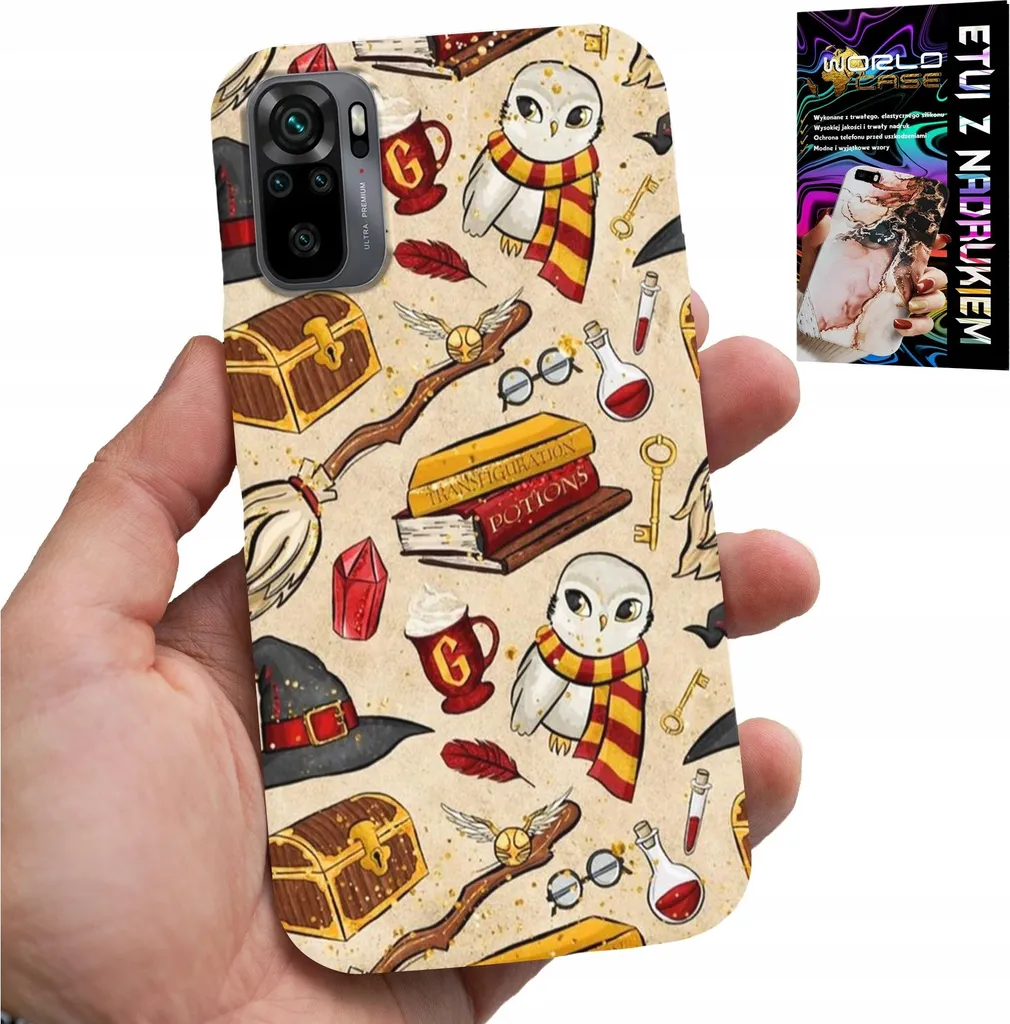 Custodia Per Xiaomi Note 10 / 10S - Custodia Per Bacchetta Magica Fan + Vetro