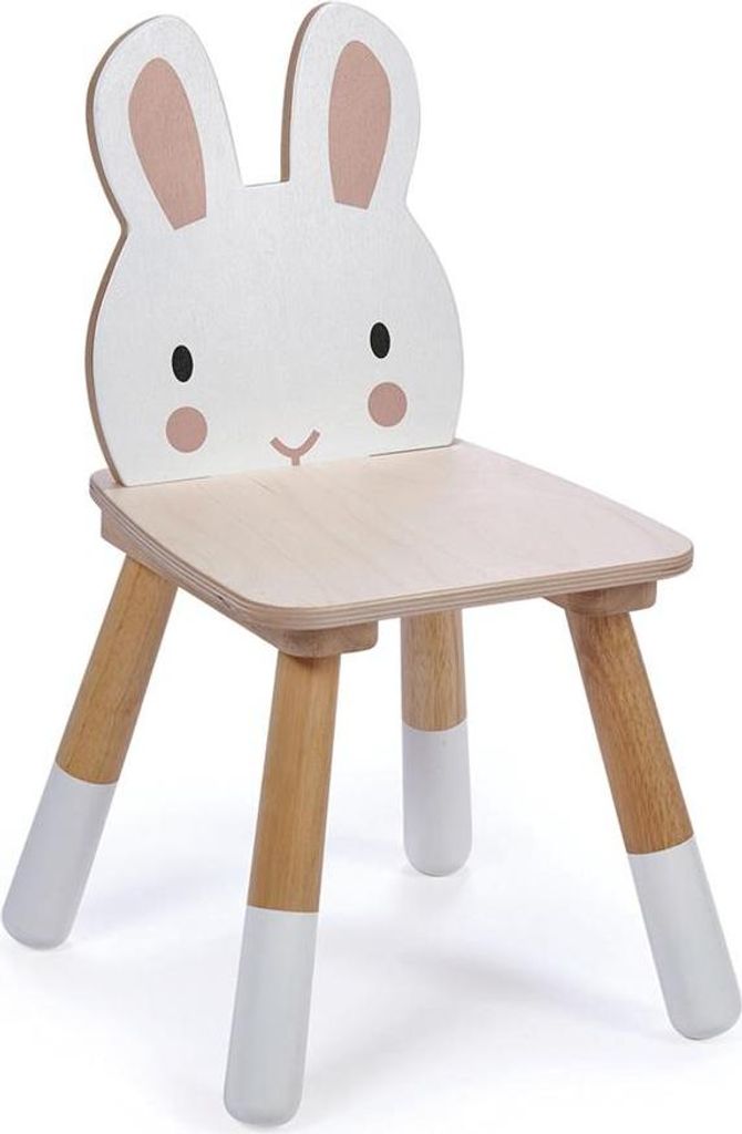 Tender Leaf Holz Kinderstuhl Kaninchen - Wald Kinderzimmerstuhl