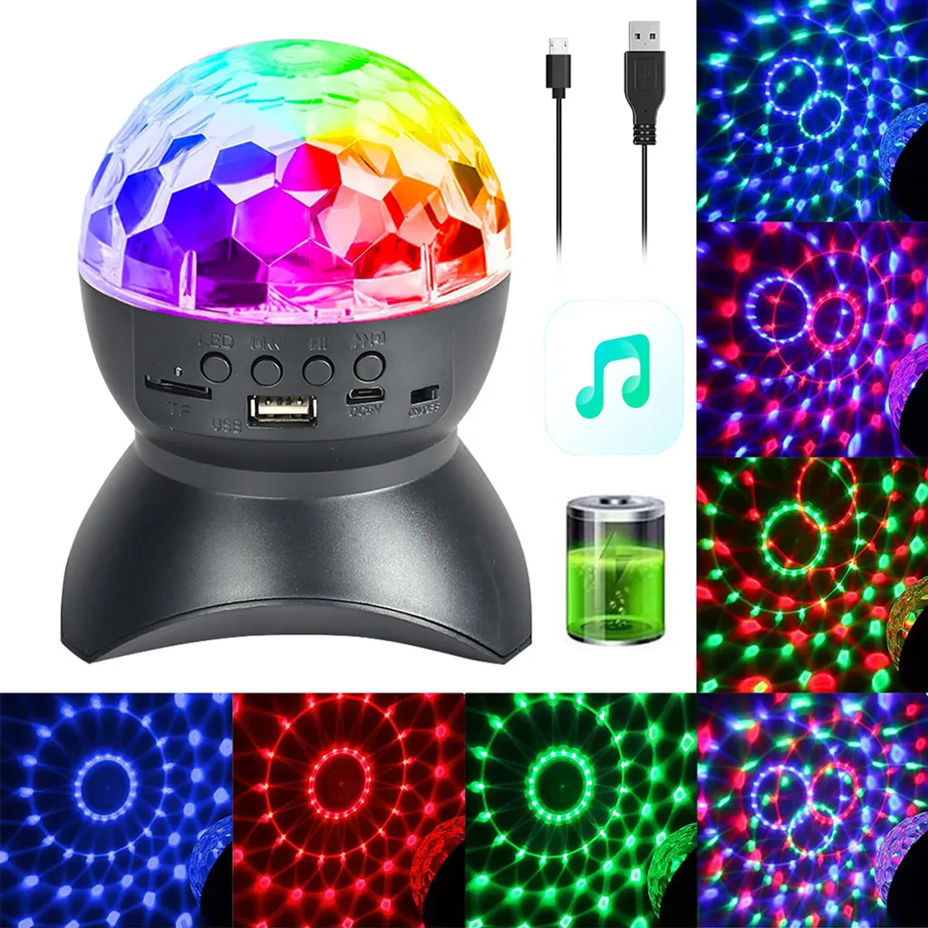 Lampada LED Disco Ball Bluetooth: Illuminazione Design per Party