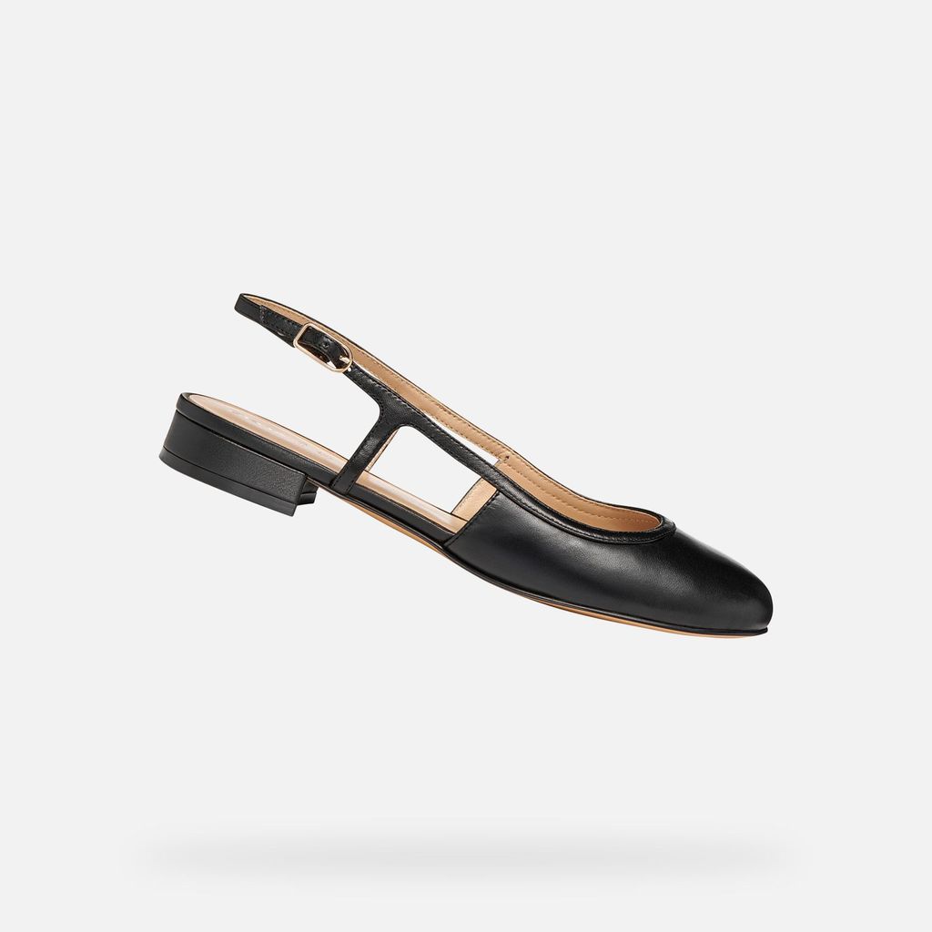Geox Schwarze Ballerinen Virnilisa B 39,5 Produktbild 