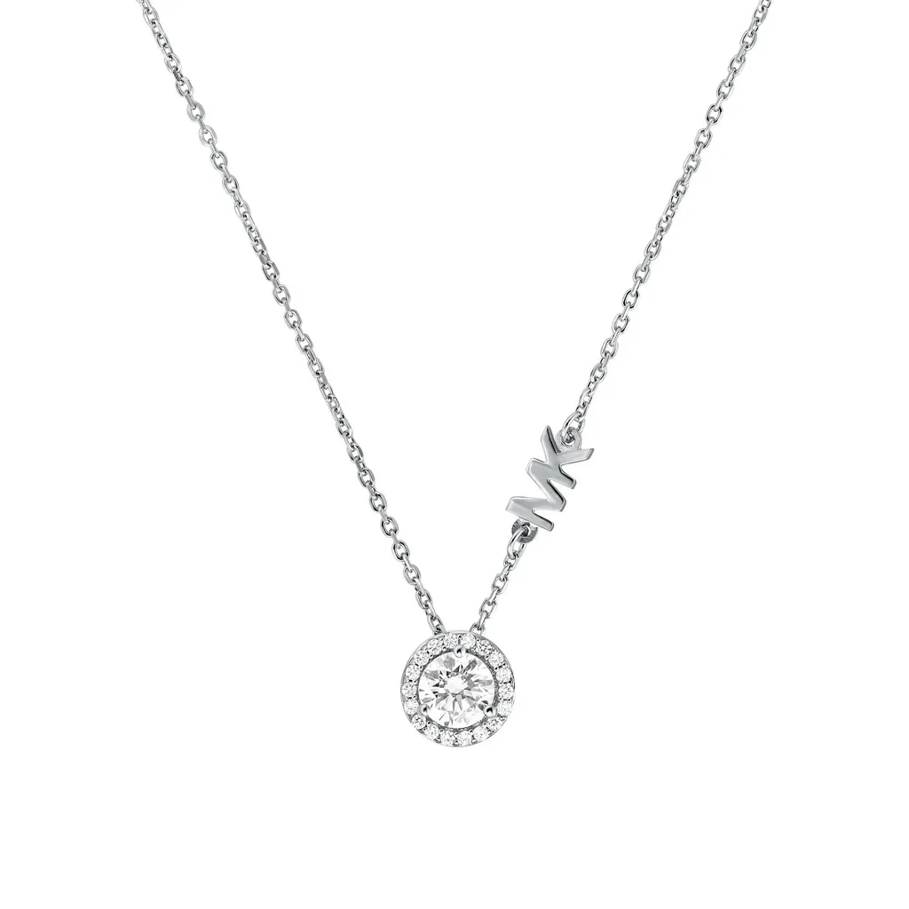 Collana Michael Kors MKC1208AN040 Argento 925 Bianco con Pavé 45cm