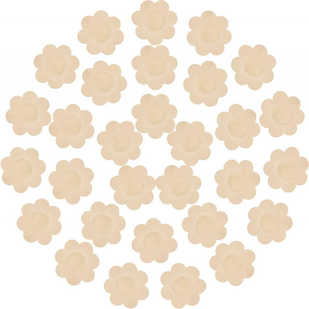 40 Stück Brustabdeckungen In 4 Styles - Unsichtbare Nippel-Aufkleber Aus Satin