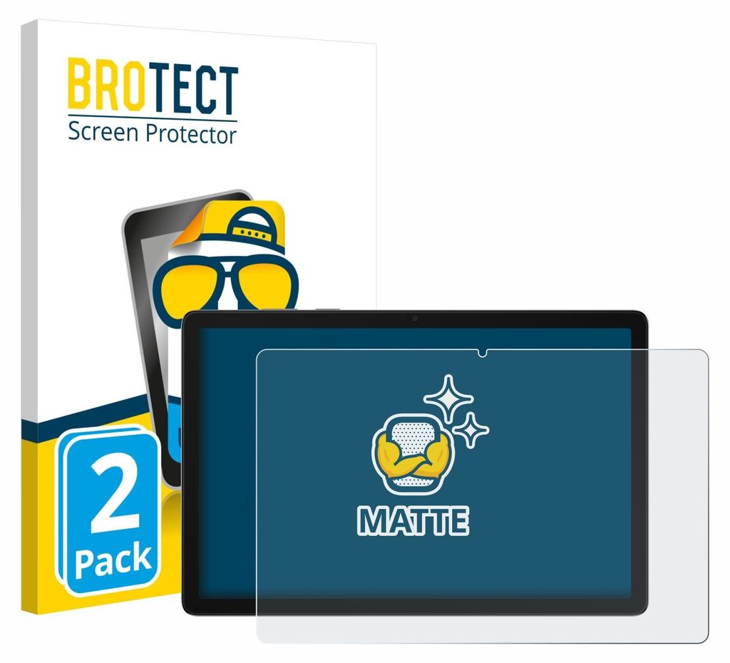 2x BROTECT Schutzfolie für Samsung Galaxy Tab A11 Plus 5G 11" Enterprise Edition Displayschutz Displayschutzfolie Folie Matt Entspiegelungsfolie