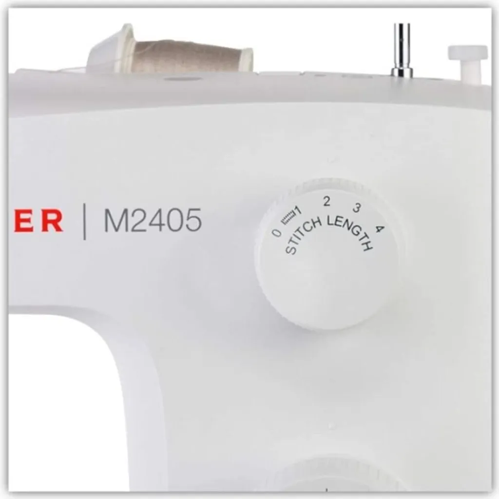 Machine à coudre Singer M2405 - Modèle compact 8 points de couture