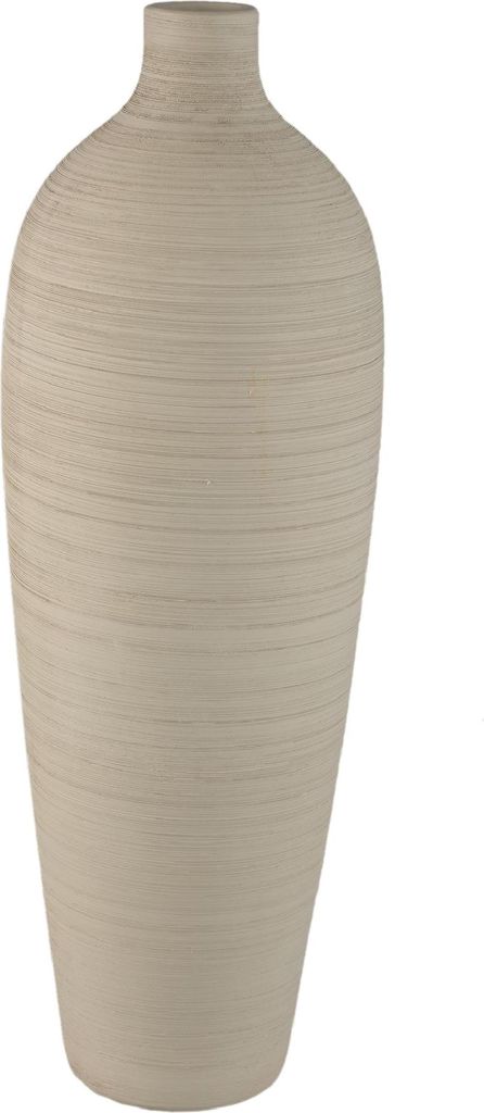 PTMD - Cavinn Vase - Beige - 24x24x70cm Produktbild 
