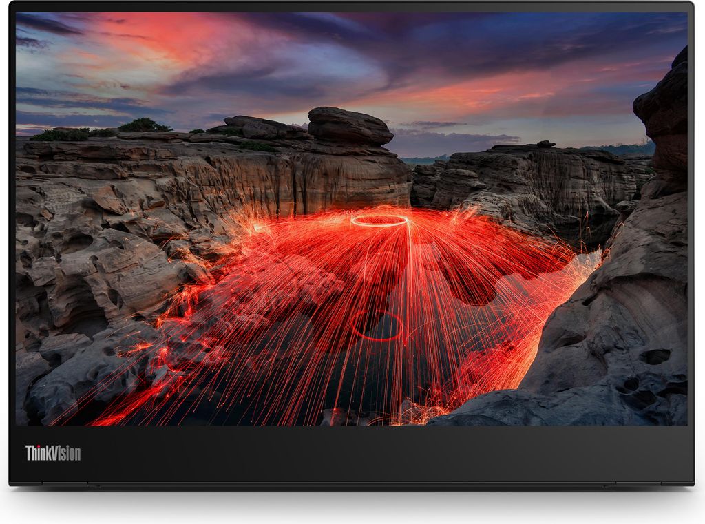 Lenovo ThinkVision M14t Gen 2 Monitor, 35,6 cm (14"), 2240 Produktbild 