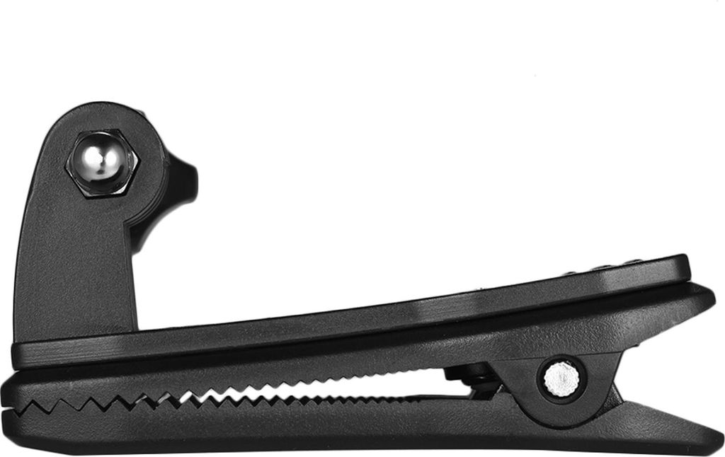 Rucksackgurt Cap Clip Mount 360 Grad Drehklemmarm für GoPro Hero 7/6/5/4/3+ für Xiaomi Yi Lite 4K + Action Kamera