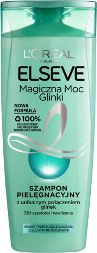 L'Oreal Paris Elseve Szampon do włosów Magiczna moc glinki, Obrázek produktu 