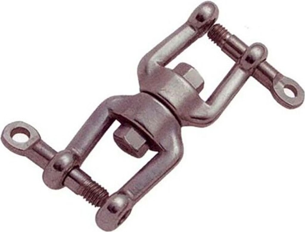 Goldenship Aisi-316 Drehbarer Maul & Maul Silber 10 mm Silber 10 mm