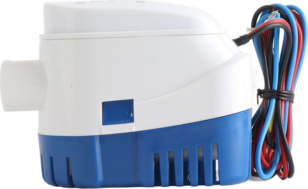 1100GPH Boot 12V Marine Automatic Submersible Bilge Water Pump Fully Auto Float Switch Internal