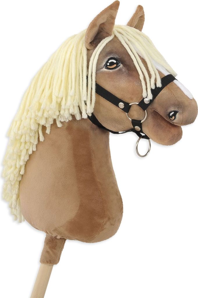 Realistisch Steckenpferd Hobby Horse Haflinger Pferd mit Produktbild 