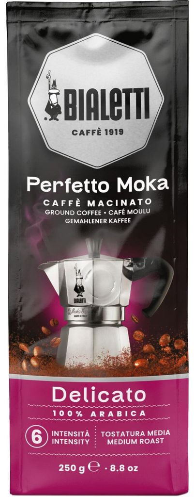Bialetti Perfetto Moka Delicate, 250 g, Světlé pražení, Obrázek produktu 