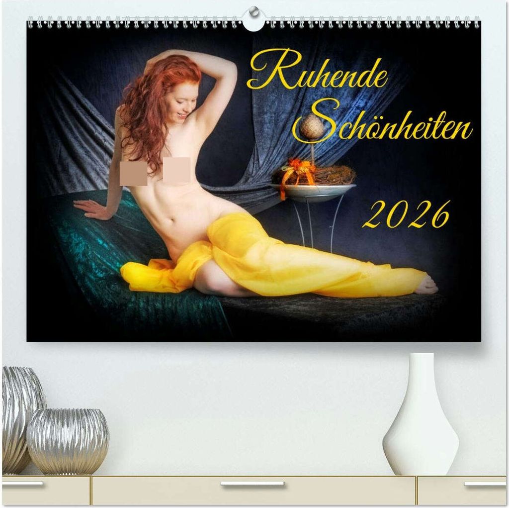 Ruhende Schönheiten (hochwertiger Premium Wandkalender 2026 DIN A2 quer), Kunstdruck in Hochglanz