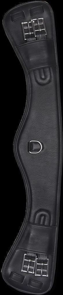 Waldhausen Contour Leather Sattelgurte Schwarz 60 cm Schwarz 60 cm