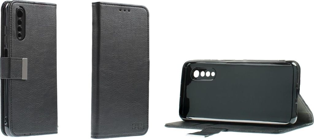 Étui Livre (Bookstyle) En Simili Cuir Noir Pour Blackview BV9600 / BV9600 Pro - Marque Caseroxx - EAN 4251510166571