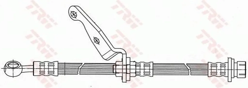 Flexible de frein TRW PHD507 pour Honda CR-V : Entretien du freinage