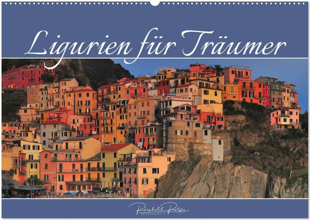 Ligurien für Träumer (Wandkalender 2026 DIN A2 quer), CALVENDO Monatskalender