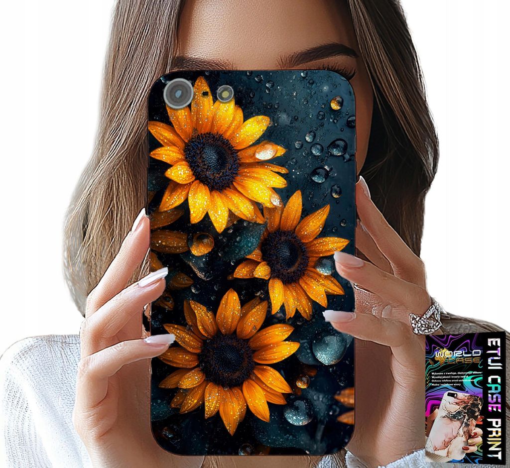 Hülle Für Iphone 5 / 5S / 5C - Sonnenblumen, Sonnenblume, Blumenmuster
